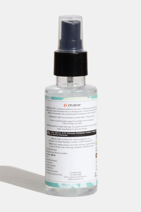 Zivame Refreshing Cucumber Face Mist - 100 ml — image 2